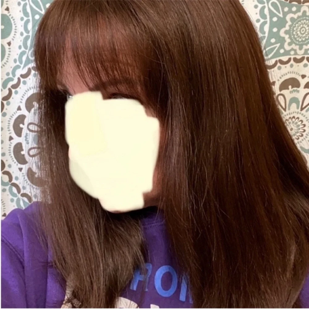 Lu’s Wigs “Betty” Human Hair Brunette 4/5 Medium Cap HH 17”